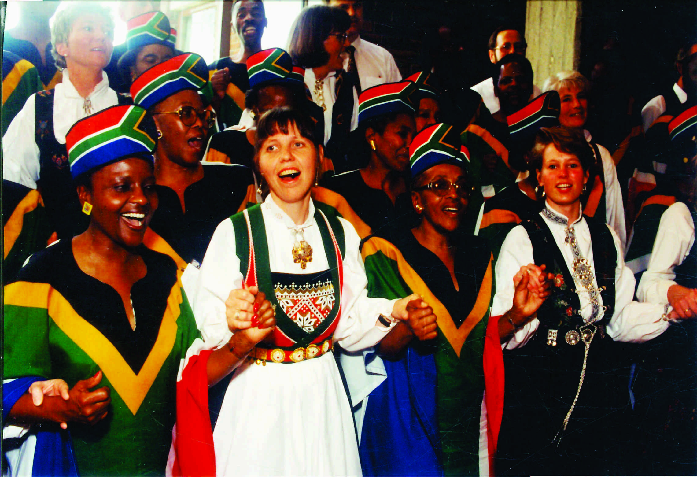 Traditional African Heritage Attire Choir Presentation