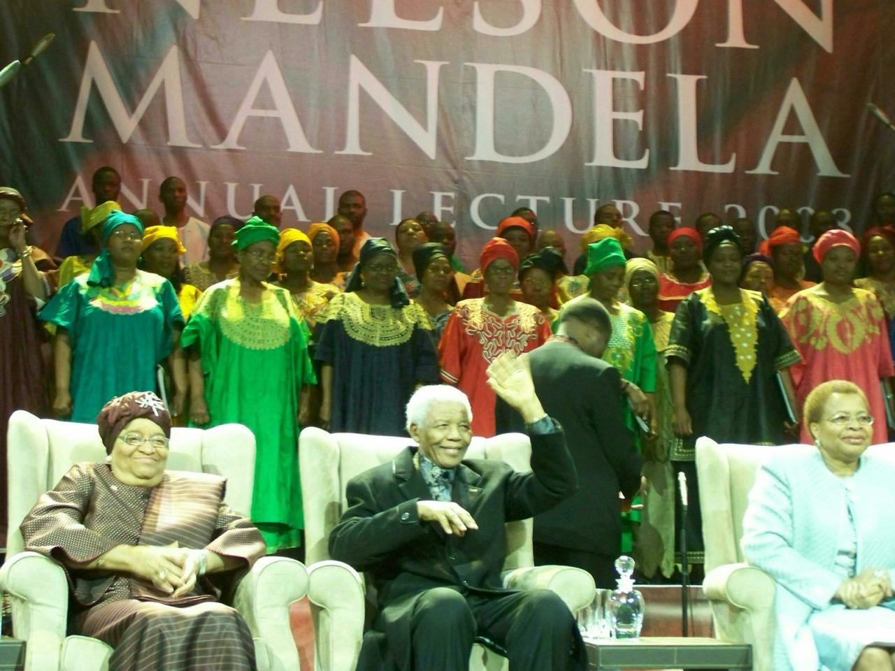 President Nelson Mandela 75th Birthday Tribute Performance